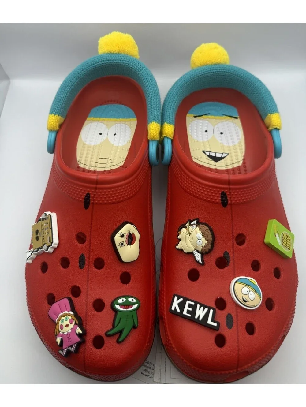 Size 9M /11W - South  Park  Cartman Classic Crocs